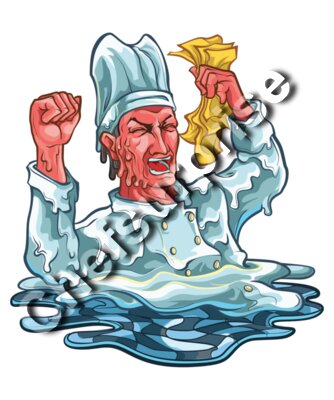 melting chef color
